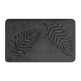 thumbnail image 1 of CSCHome Bath Mats for Bathroom,Green Leaf Non Slip Bathroom Rug,Washable Bathroom Mats(Dark gray), 1 of 5