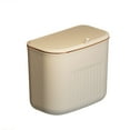thumbnail image 1 of CSCHome Bathroom Wall Mounted Trash, Can with Lid to Avoid Trash Odor Multiple Colors Available (Small), 1 of 5