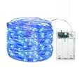 thumbnail image 1 of CSCHome Battery Powered String Lights LED Lights Flexible Copper Wire Lights Waterproof Small LED Lights for DIY Christmas Tree Wedding Bedroom Party Decoration, 1 of 8