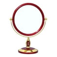 thumbnail image 1 of CSCHome Beautiful Red Round Tall Mirror Double-Sided Mirror Frame for Wedding Living Room Home, 1 of 5