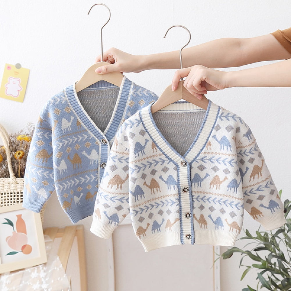 Cardigan top dinosaur buttons