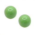 thumbnail image 1 of CSCHome Cabinet Knobs Single Hole Round Knobs Door Pulls Kitchen Cabinet Knobs for Dresser Drawers Knobs 2PCS(green), 1 of 5