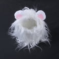 thumbnail image 1 of CSCHome Cat Lion Costume Headgear Lion Mane Wig Pet Hat Christmas Dress up Accessories Decoration for Kittens, 1 of 5