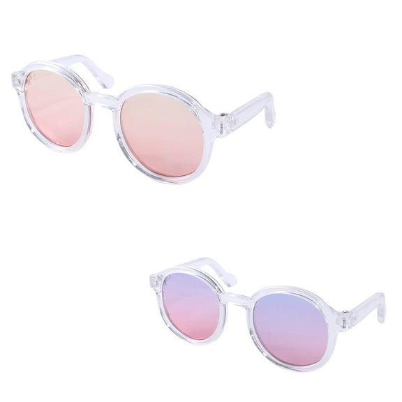 CSCHome Cat and Dog Glasses, Transparent Glasses Pet Decoration Supplies, Party Party Pet Props