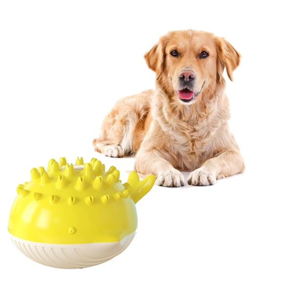 CSCHome Chew Toys for Dogs for Small Medium Large Dogs Suitable for Pet Training, Teeth Cleaning, Playing and Chewing Natural Rubber Squeaky Toys
