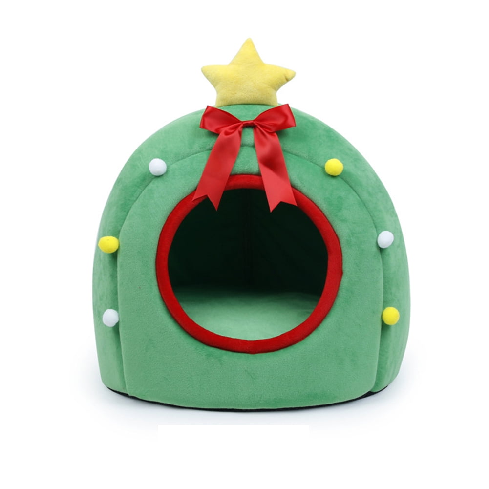 CSCHome Christmas Cat House Pet House Indoor Cat Bed Good Workmanship