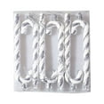 thumbnail image 1 of CSCHome Christmas Tree Candy Cane Ornaments Decorations Christmas Tree Candy Cane Hanging with Lanyard Can Be Hung on Christmas Trees, Windows, Walls (Silver), 1 of 6