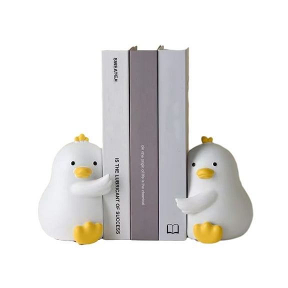 CSCHome Cute Book End Decorative Bookends, Decor Book End for Shelves Office Home Idea Boys Kids Gift