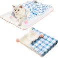 thumbnail image 1 of CSCHome Dog Blankets Soft and Fabric Autumn Warmth Foldable Cute Plaid Dog Blanket for Small Medium Dogs, 1 of 6