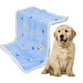 thumbnail image 1 of CSCHome Dog Puppy Bed Cat Blanket Super Warm Pet Carpet with Pattern Dog Blankets for Large Dogs, 1 of 6