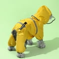 thumbnail image 1 of CSCHome Dog Raincoat with Hood Polyester Taffeta + Eva Material Suitable for Most Dog Sizes, 1 of 7