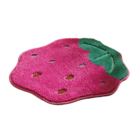 CSCHome Fruit Bath Mat,Bathroom Indoor Home Decoration Pet Carpet,Repeatedly Washable Bath Mat