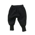 thumbnail image 1 of CSCHome Kids Baby Boys Girls Fall Winter Fleece Jogger Pants Newborn Padded Thickened Sweatpants Casual Cotton Pants for 3 Months -7 Years Old, 1 of 9