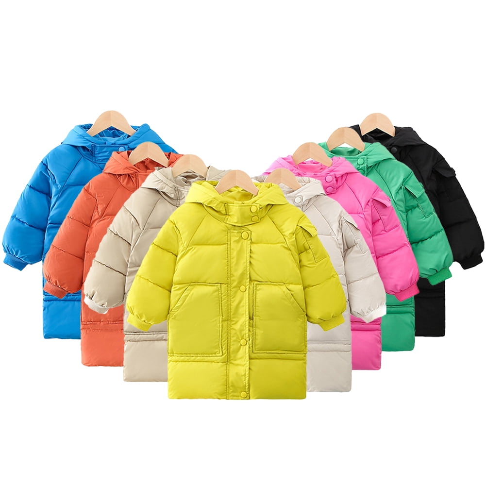 CSCHome Kids Baby Winter Puffer Jacket for Boys Girls，Toddler Cute