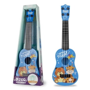 CSCHome Kids Toy Guitar, Mini Toddler Guitar, Toddler Plastic Musical Instruments Educational Toys, Birthday Gifts for Children 3-8 Years Old(Blue)
