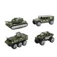 thumbnail image 1 of CSCHome Kids Toys Inertia Troop Series Toy Car Sim City Playset for Boys Girls Gift(A 4PCS), 1 of 1