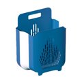 thumbnail image 1 of CSCHome Laundry Hamper Plastic Saving Space for Laundry Portable Collapsible 15.4x6.7x11.6in(Blue), 1 of 5