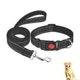 thumbnail image 1 of CSCHome Reflective Dog Collar Leash Set Adjustable Collar Leash Pet Collar Durable Comfortable Pet Dog Collar Suitable for Small Medium-Sized Pets, 1 of 5