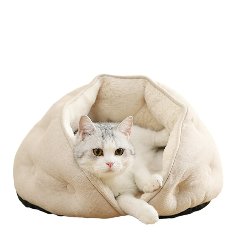 Dog cave bed pets at home 2025