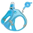 thumbnail image 1 of CSCHome Small Dog Soft Harness,Small Medium-Sized Dog Harness Leash Set,Blue Adjustable S, 1 of 5