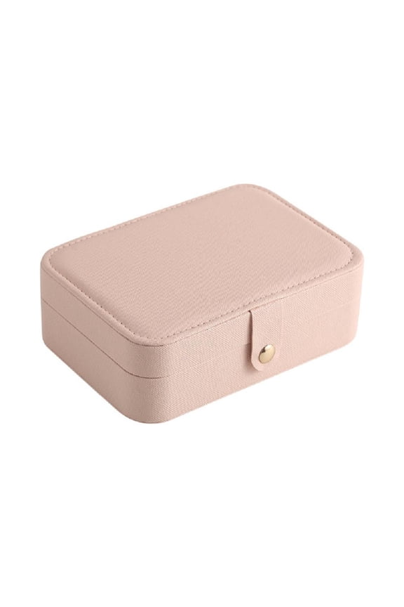 Small Jewelry Box Travel Jewelry Case,Simple Portable Earring Ring Storage Box