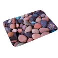 thumbnail image 1 of CSCHome Stone Pattern Bathroom Mats Non-slip Bath Mat Rounded Cut Edges for a Clean, No Drop Design Made of Polyester Fiber Material, Soft and Comfortable, 1 of 5