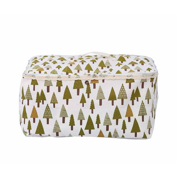 CSCHome Storage Bins Waterproof Spun Cloth and Pe Coating Under Bed Storage Containers Cute Printing Storage Containers