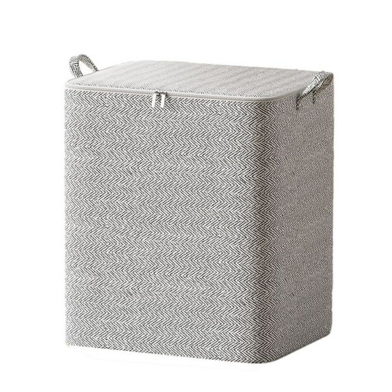 CSCHome Storage Bins, Dorm Room Essentials for College Students Girls, Fabric Material Moving Quilt Storage Basket for Organizing Bedroom