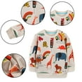 thumbnail image 1 of CSCHome Toddler Girls Boys winter Sweatshirts for Kids Sweatshirts Shirt Autumn Winter Cartoon Long-Sleeved Tops for 2-7Y, 1 of 5