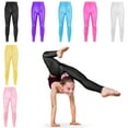 thumbnail image 1 of CSCHome Toddler Kids Dance Tights Toddler Girl's Soft Leggings Stretch Breathable Leggings for 3-13Y, 1 of 5