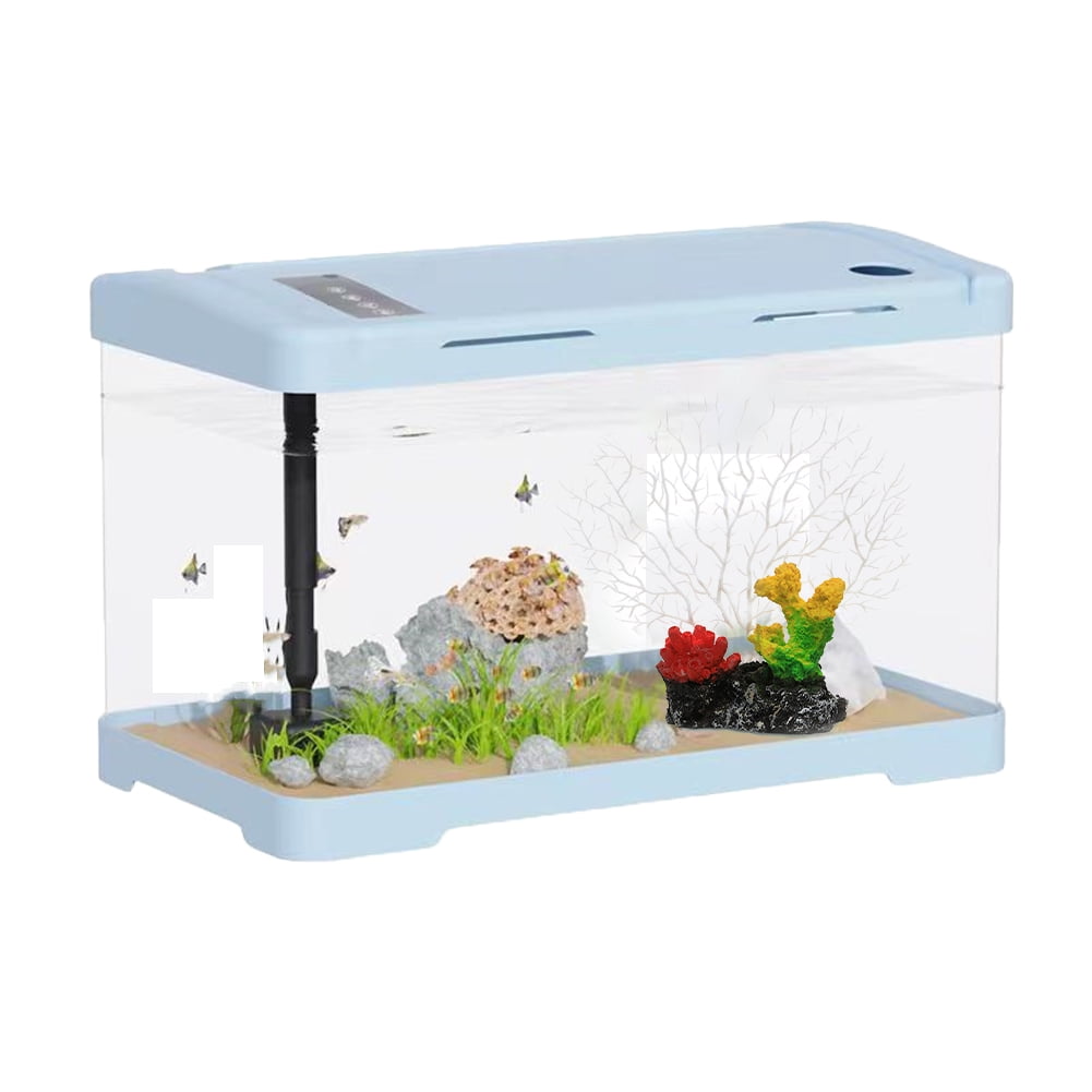 CSCHome Turtle Tank Decor Beautiful Aquarium Decoration Resin