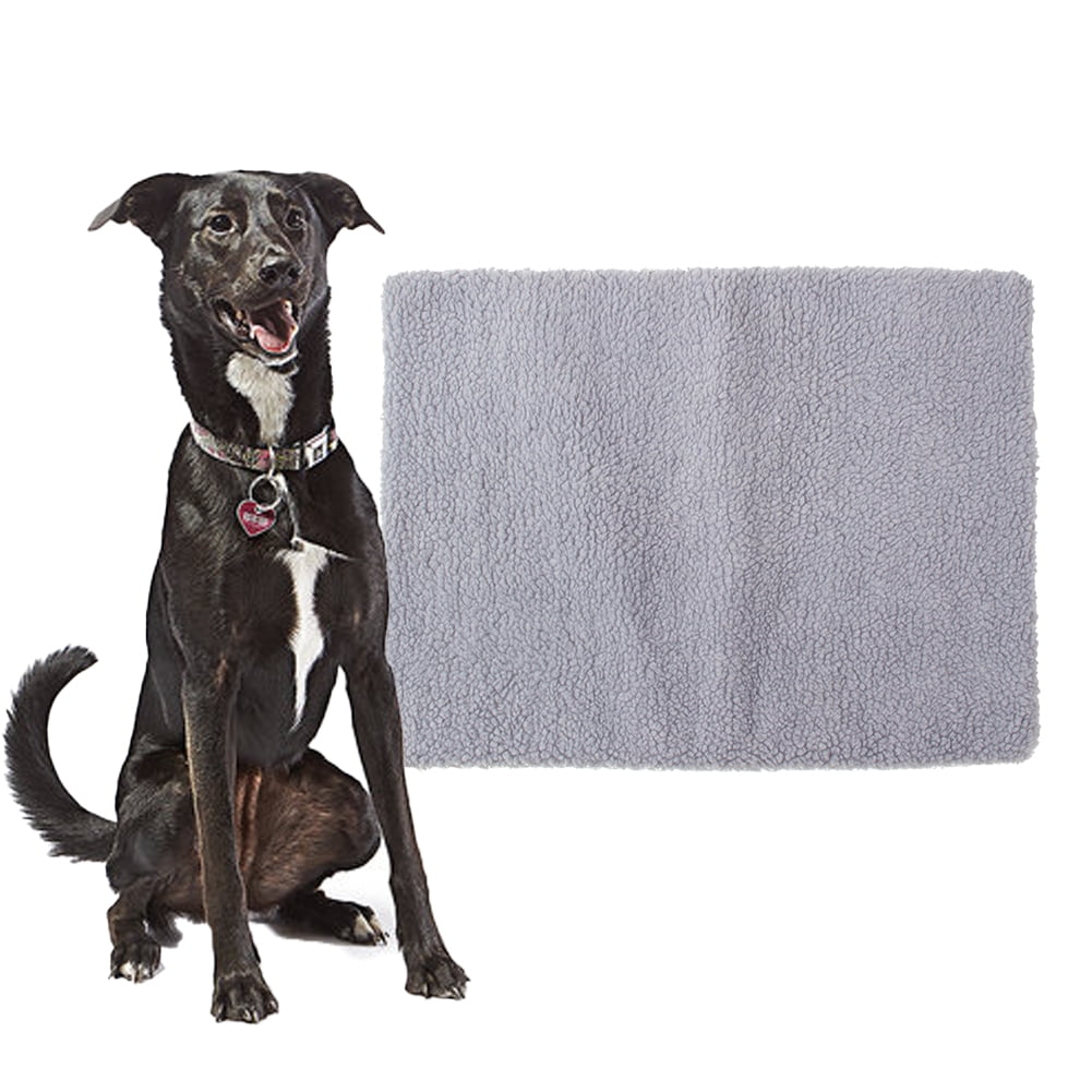 CSCHome Warm Dog Mat Self Warming Pet Mat Dog Crate Pad Washable Nonslip Kennel Mat
