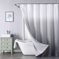 thumbnail image 1 of CSCHome Waterproof Fabric Shower Curtain,Bathroom Shower Curtain,Machine Washable,71X71inch,Hole-Free Partition Shower Curtain, 1 of 8