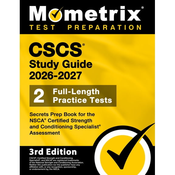 CSCS Study Guide 2026-2027 - Secrets Prep Book [3rd Edition]