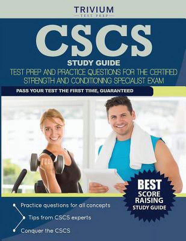 CSCS Study Guide Test Prep and Practice Questions for the Certified