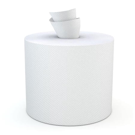 CSD Paper Hand Center Pull 2 Ply Towel Roll - White
