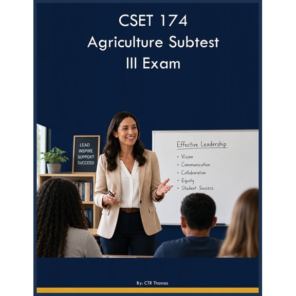 CSET 174 Agriculture Subtest III Exam, (Paperback)