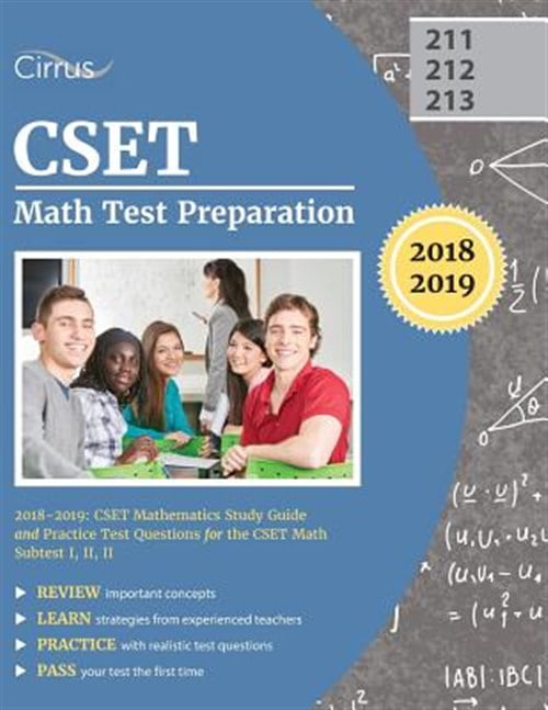 CSET Math Test Preparation 2018-2019: CSET Mathematics Study Guide and ...