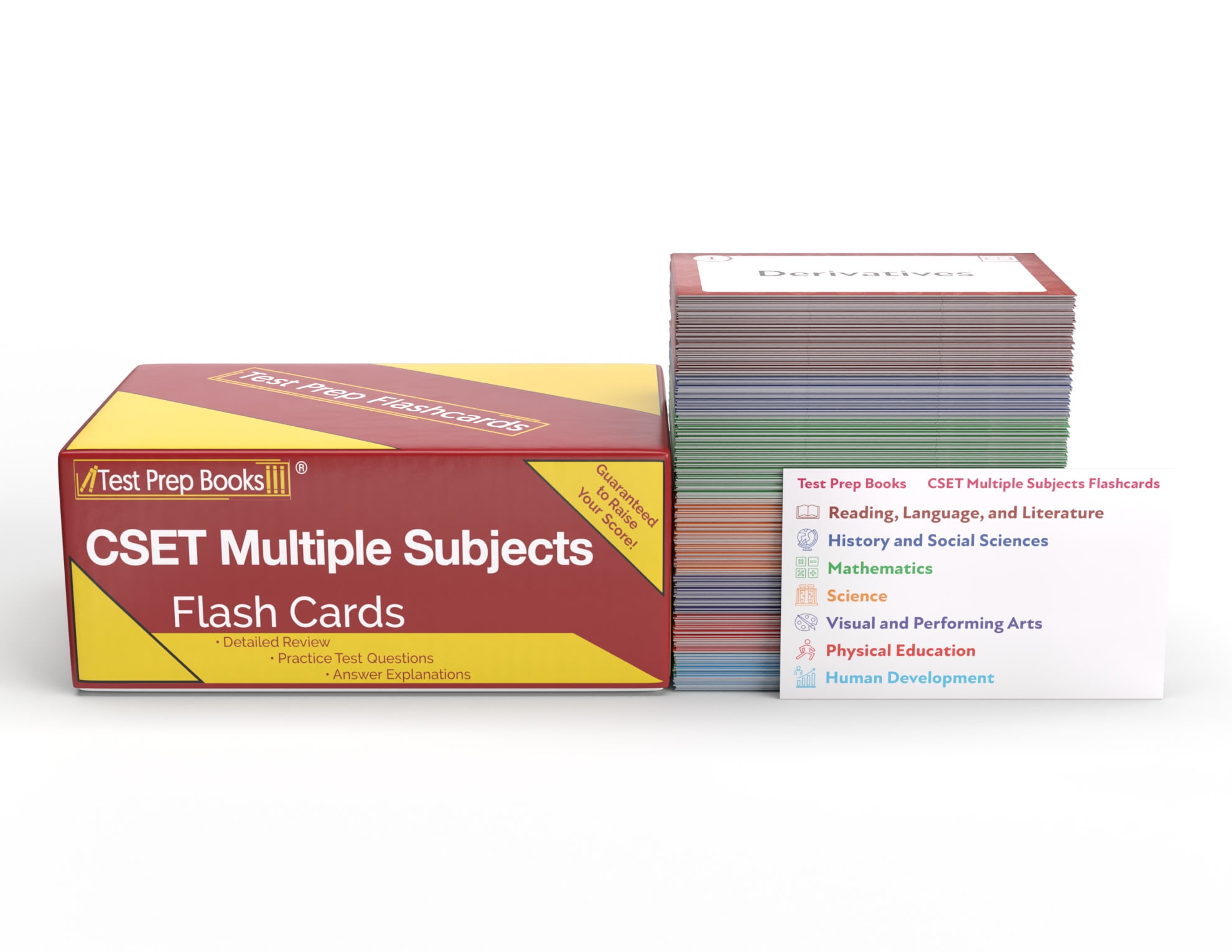 CSET Multiple Subject Test Prep Study Cards 2024-2025: Review and ...