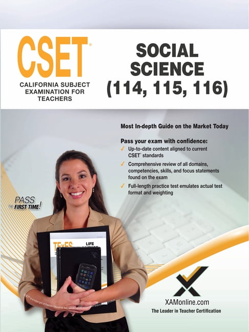 Susan Cset CSET Social Science 2017 (114, 115, 116) : Teacher Certification Exam ...