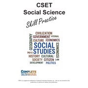 CSET Social Science Skill Practice Math Practice, Tutorials and Multiple Choice Strategies, Paperback