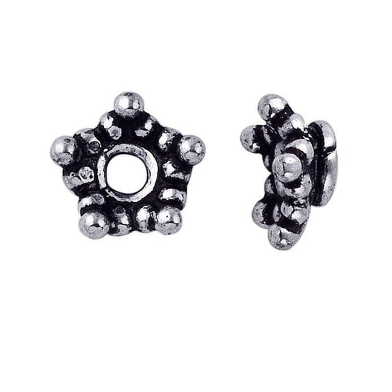 CSF-151 Silver Overlay Bead Cap