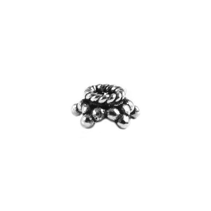 CSF-177 Silver Overlay Bead Cap