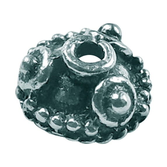 CSF-238 Silver Overlay Bead Cap