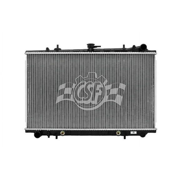 CSF 2464 1 Row Plastic Tank Aluminum Core Radiator