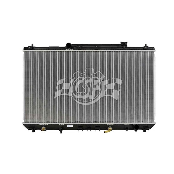CSF Aluminum Core Radiator, 2 Row Plastic Tank