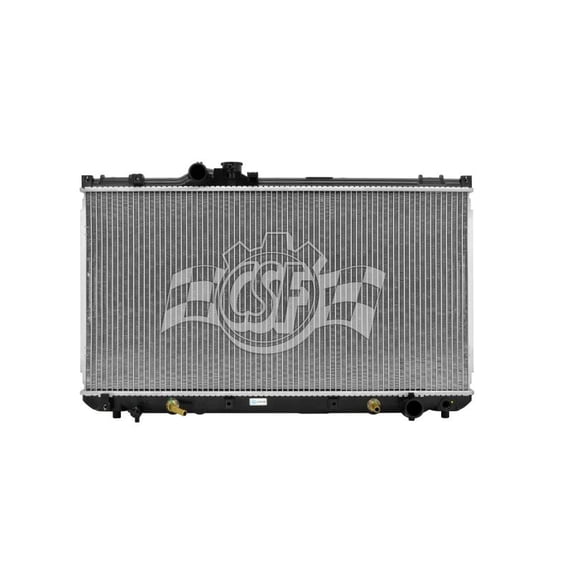 CSF 2805 1 Row Plastic Tank Aluminum Core Radiator