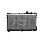 CSF Aluminum Core Radiator,1 Row Plastic Tank HD 2808