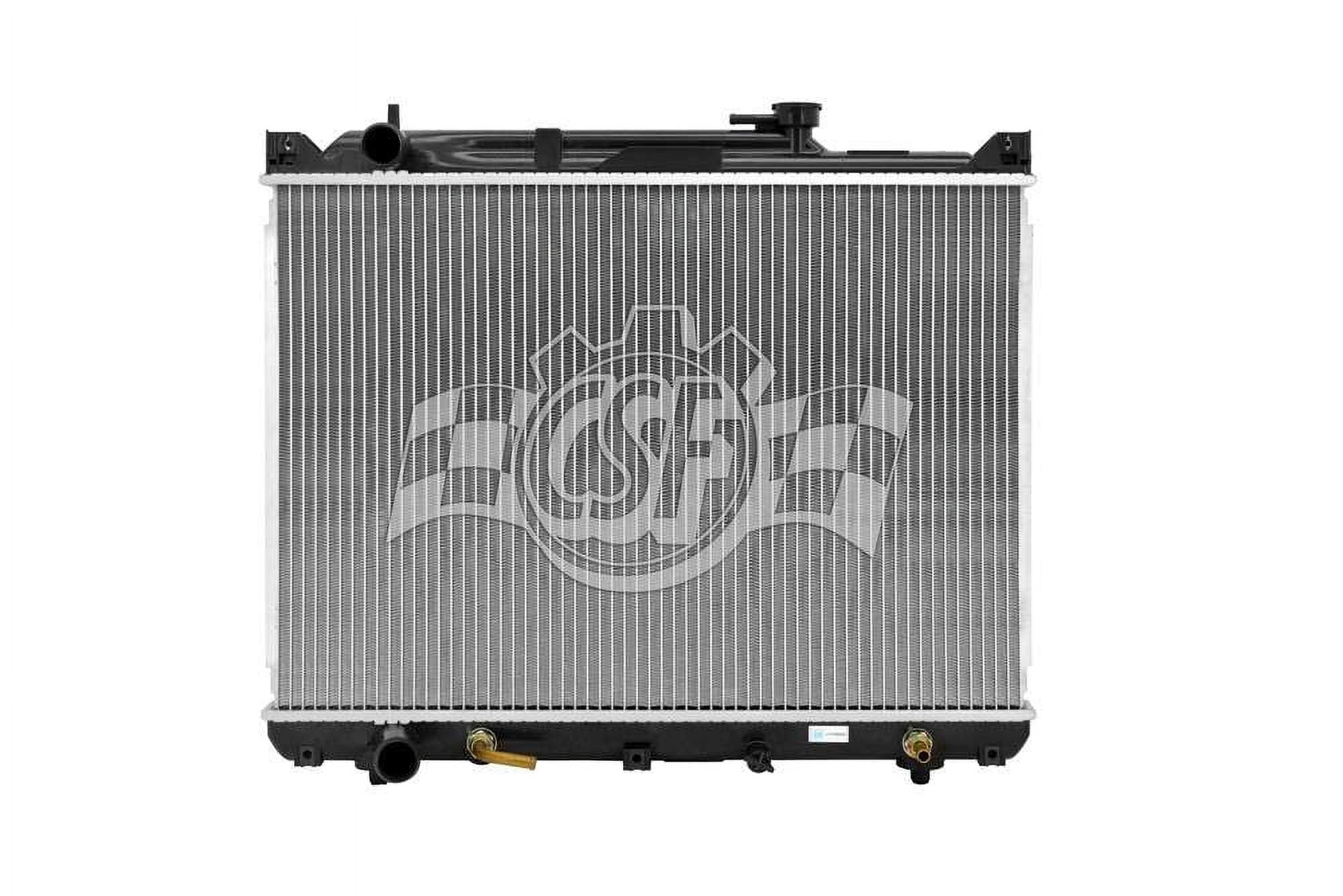 CSF 3005 1 Row Plastic Tank Aluminum Core Radiator