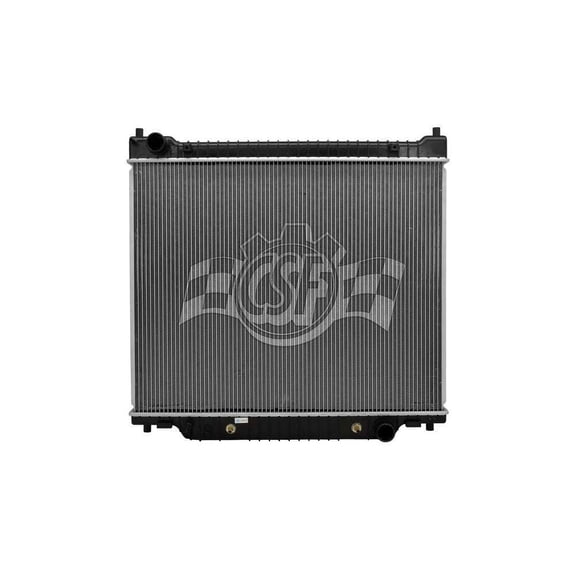 CSF 3112 1 Row Plastic Tank Aluminum Core Radiator